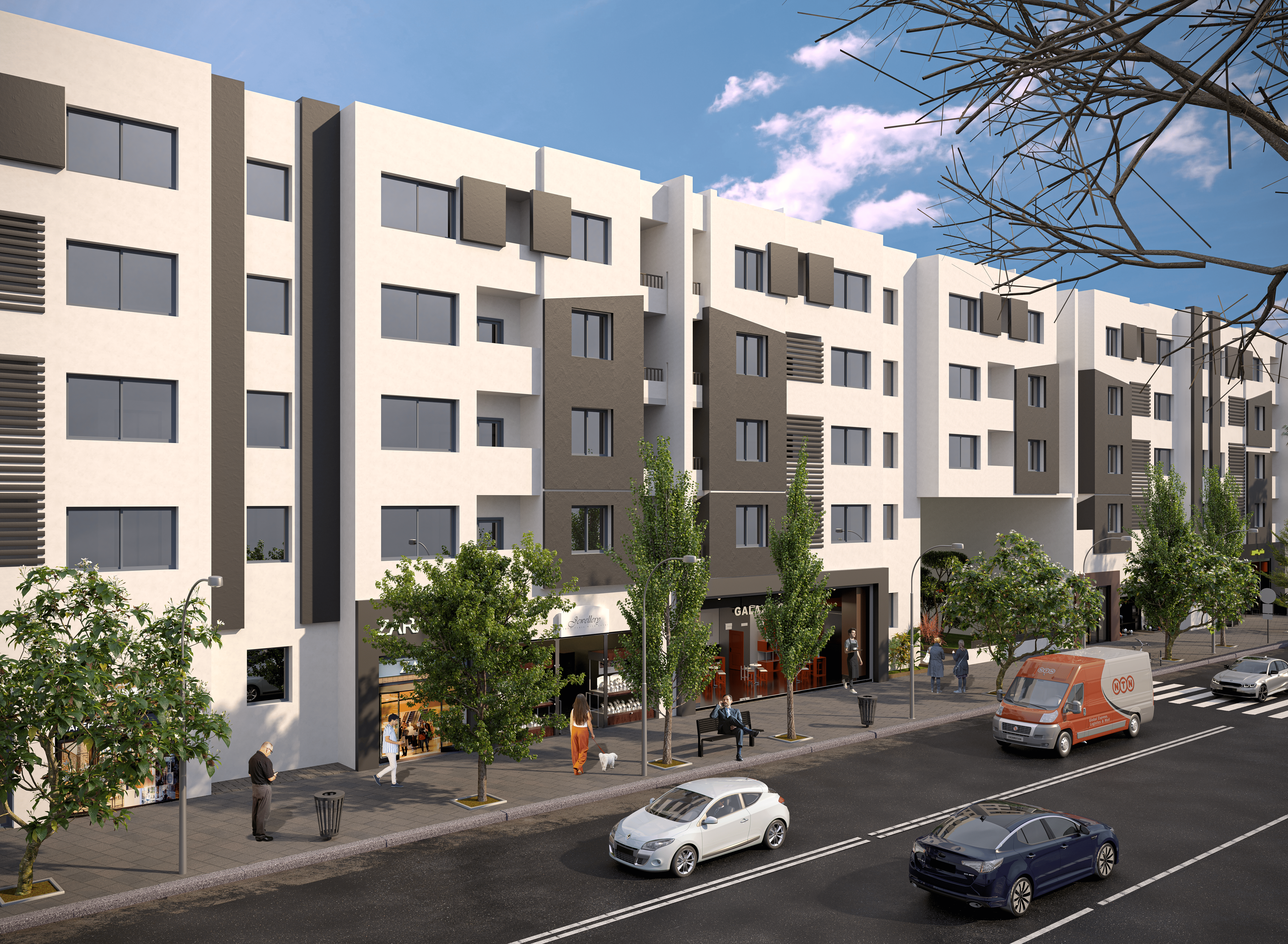 Résidence moyen standing Hed soualem